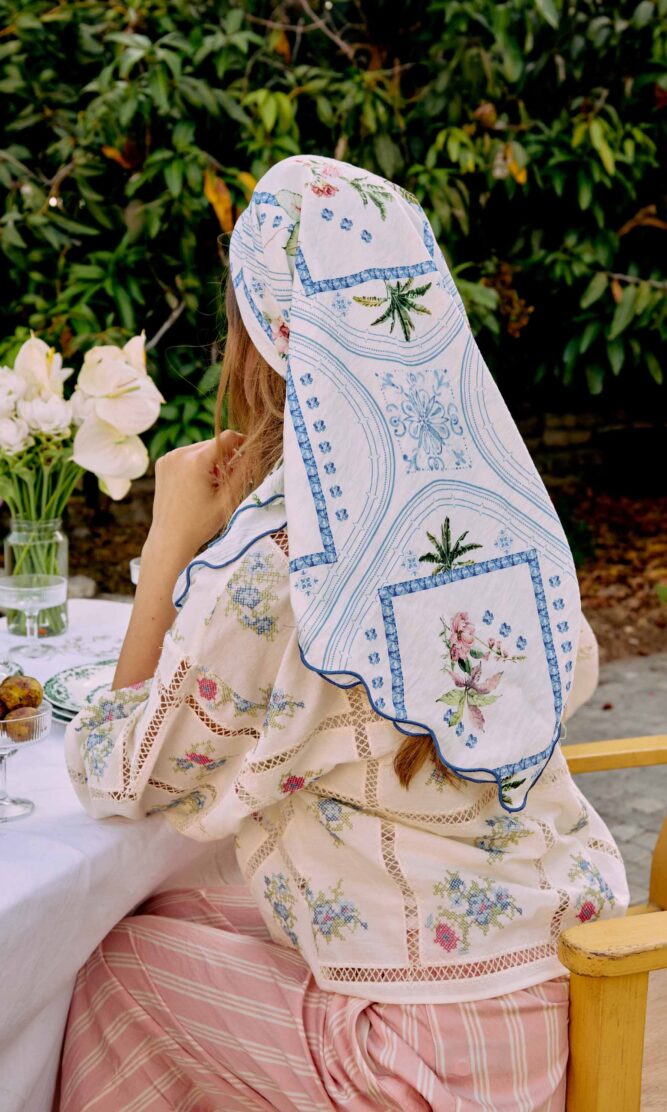 בנדנה RESORT White