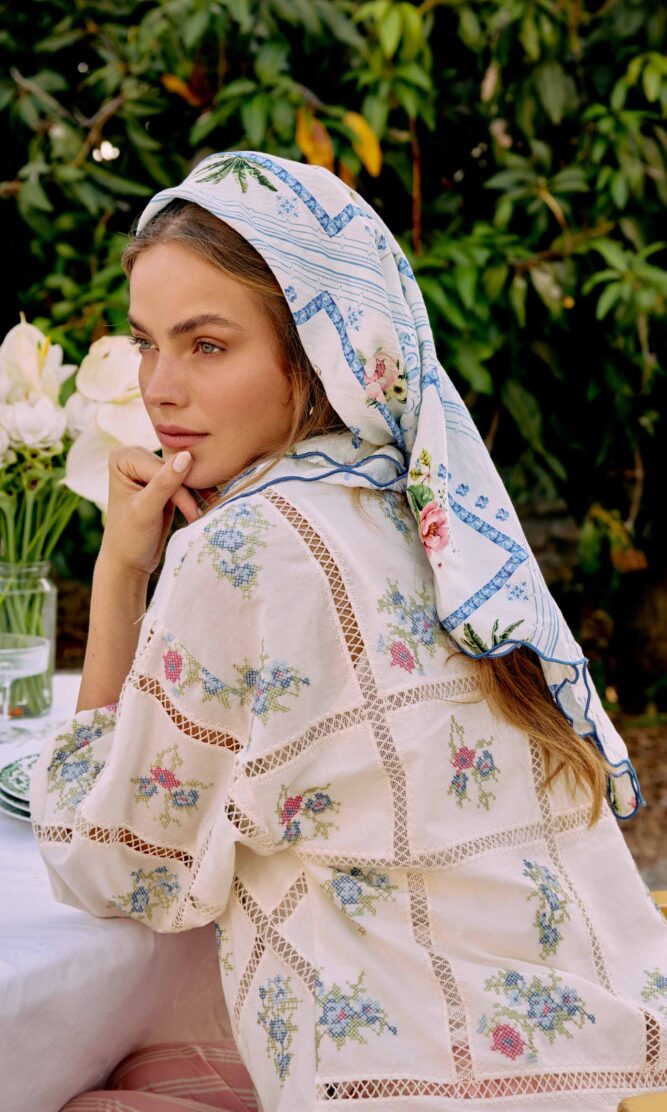 בנדנה RESORT White