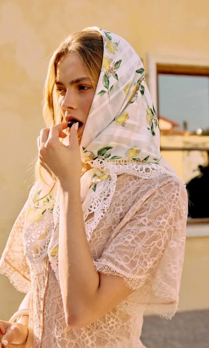 בנדנה De-Flora lemon
