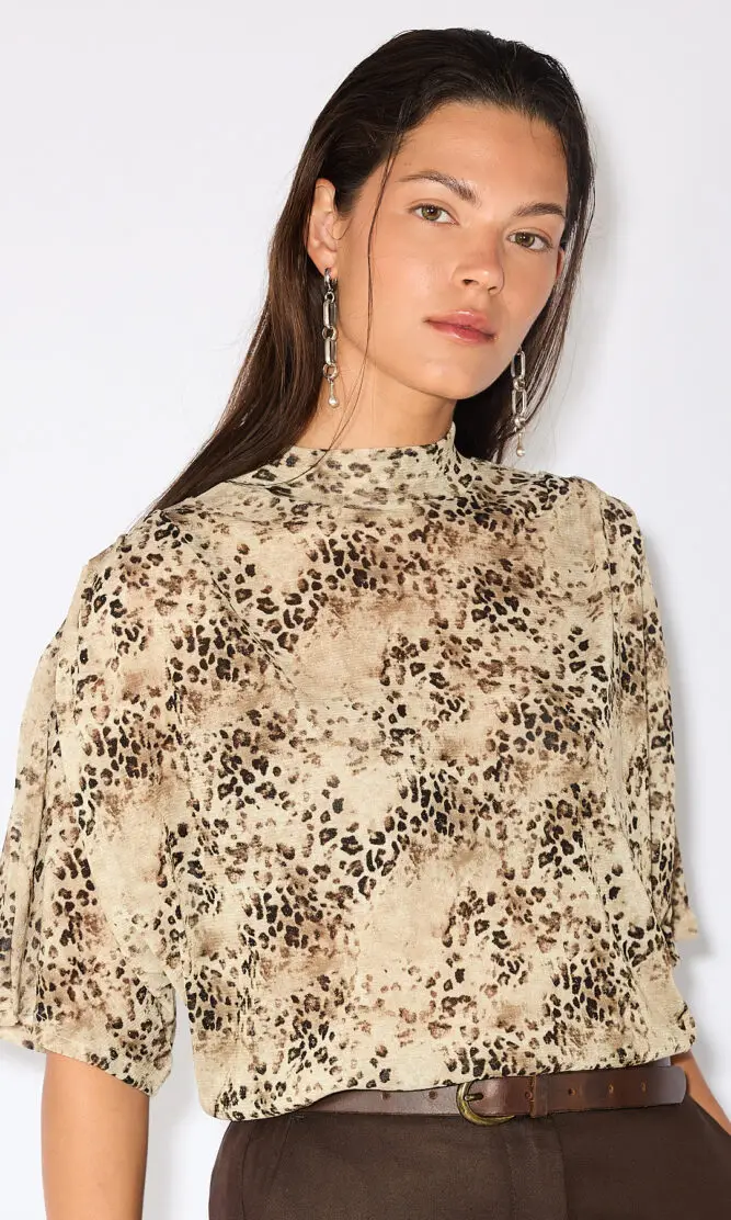 AIR shirt | leopard