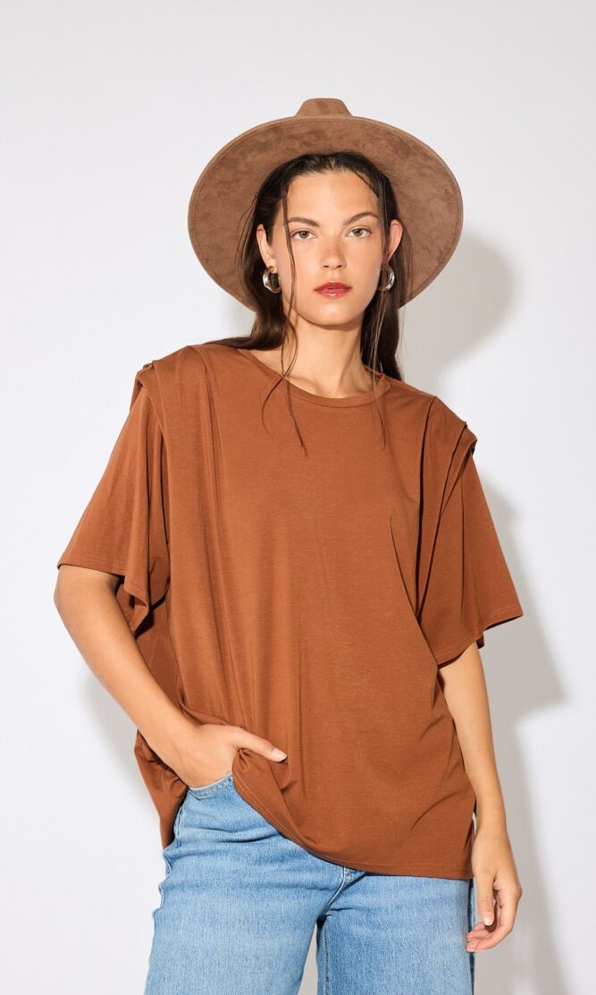 CORE shirt |Terracotta
